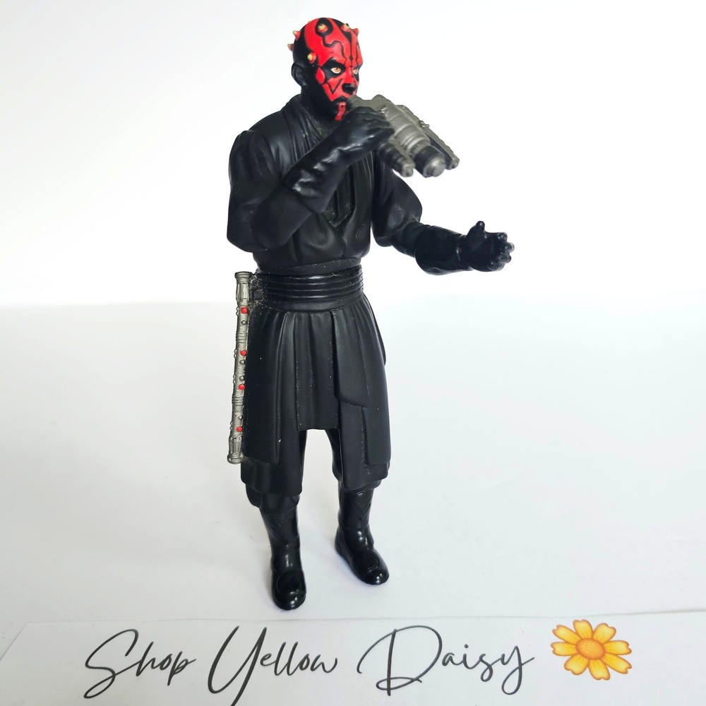 1999 Hasbro Star Wars Darth Maul Action Figure Phantom Menace‎ Sith Lord Vintage